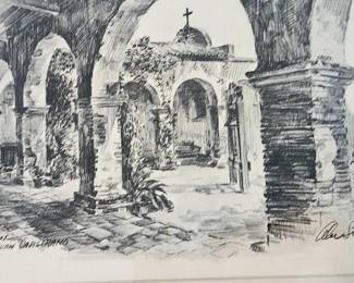 Mission San Juan print