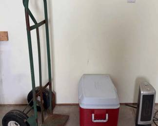 Moving Hand Truck, Cooler, Electric Heater