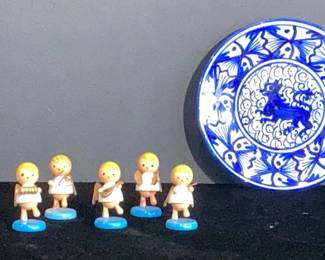 Spanish Goula Angels Plate