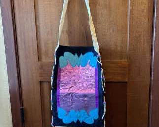 Native American Wool Fringe Bag