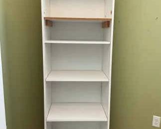 White Storage Cabinet With No Door