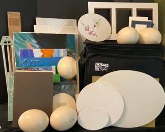 Art Carrying Suitcase, Canvas, More