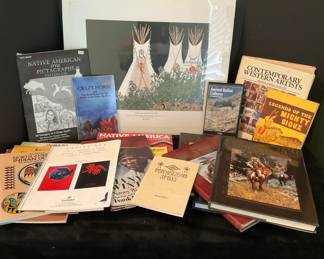 Lot of Native American Books More