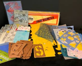 Variety of Stencils 