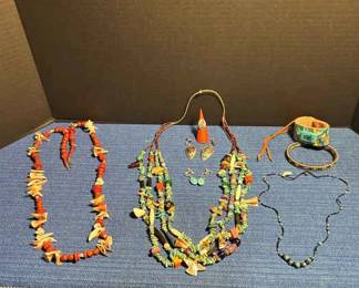 Turquoise, Some Sterling, Shells More