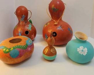 Colorful Gourd Art Collection