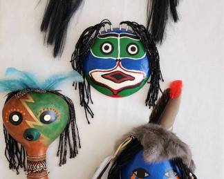 Gourd Masks Warrior Collection