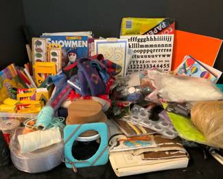 Mystery Lot of Craft Items