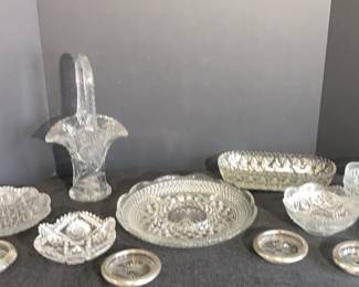 Cut Glass Dishes