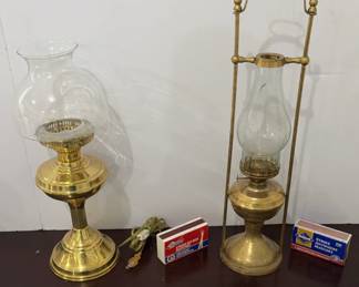 Electric Brass Lamp, Kerosene Brass Lamp Brass Color Door Knocker