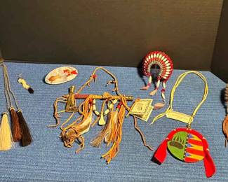 Eclectic Mix of Native American Items