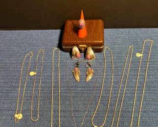 Sterling Jewelry with Purple Stone Necklaces More