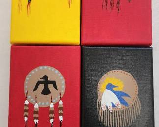 Handpainted Sheild Artwork