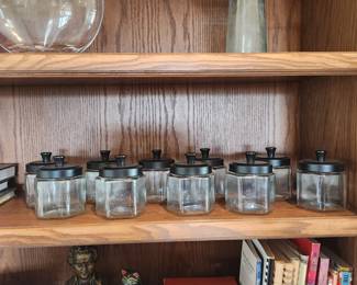 Little spice or apothecary jars, from William's Sonoma