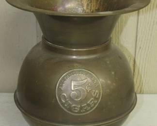 Brass Spittoon