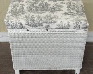 Wicker Sewing Box