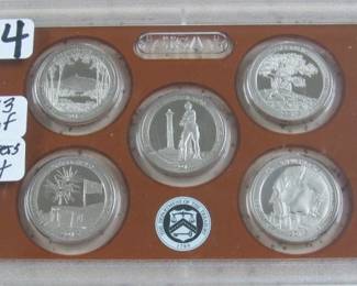 2013 Proof Quarters Set