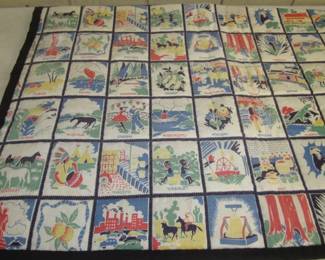 Close Up of Lap Quilt