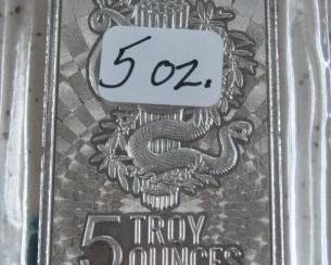 5 oz. Silver Bar
