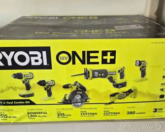 Ryobi 6 Tool Combo Kit - Unopened Box