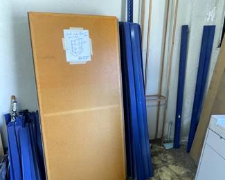 bolt less racks 11.6" high can be cut down