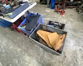 leather 3 bins full