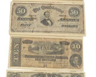 Confederat notes