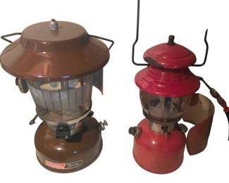 Vintage Coleman lanterns