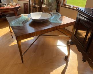 MCM Brass Base Coffee Table