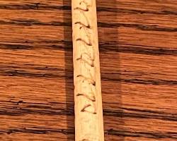 Vintage opium pipe brass 