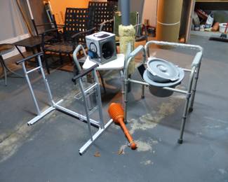 Misc garage, tools, medical equipment