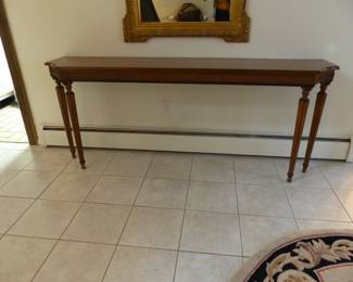 Console table