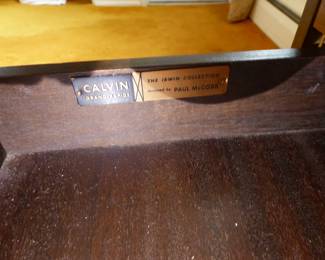 Mid-Century Modern master bedroom by Paul McCobb "The Irwin Collection For Calvin Furniture"