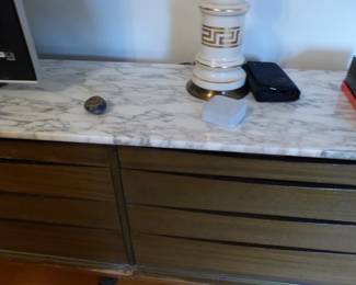 Mid-Century Modern master bedroom by Paul McCobb "The Irwin Collection For Calvin Furniture"