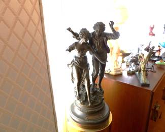 Rancoulet sculpture "LE MIROIR INDISCRET"