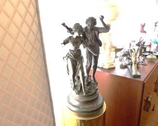 Rancoulet sculpture "LE MIROIR INDISCRET"