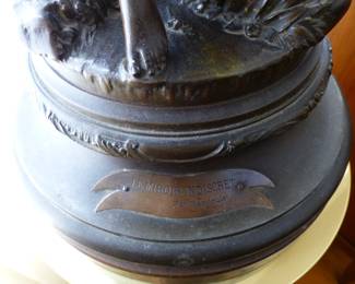 Rancoulet sculpture "LE MIROIR INDISCRET"