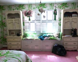 Dressers with storage & display top