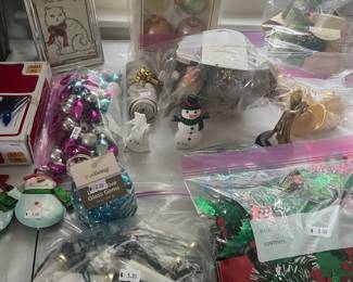 Vintage Christmas ornaments