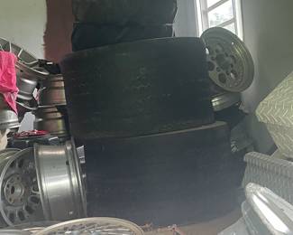 Wheels and tires (Mustangs, Pontiac, and others)