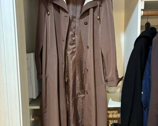 Gallery Women's Long Trench Coat