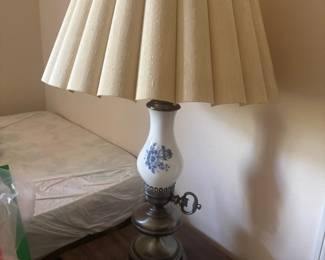 Oil Lantern Style Table Lamp