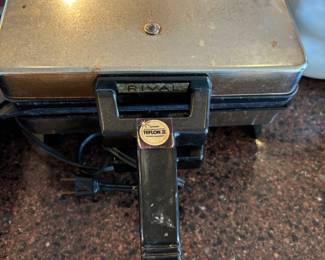 Rival Teflon II Pizzelle Waffle Maker