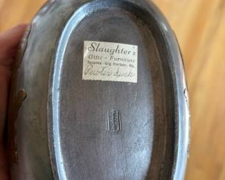 Pewter & Brass Duck Trinket Box - Made in Hong Kong