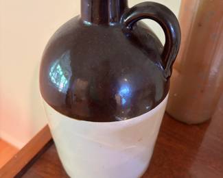R.R.P. Co Brown/Cream Stoneware Jug