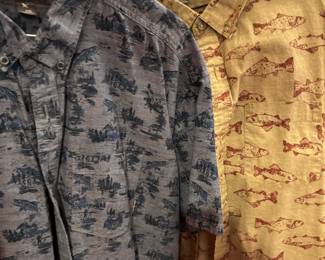 Eddie Bauer Button Up Short Sleeve Shirts – Size 2XL