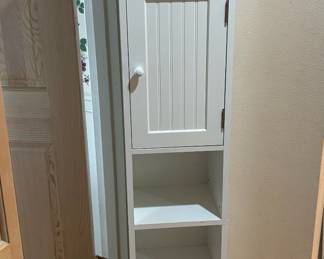 White Bathroom Storage Cabinet