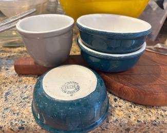 Set of 3 Shanango China Custard Bowls