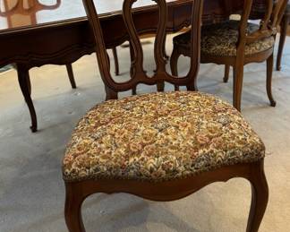 Drexel French Style Dining Table and Chairs
