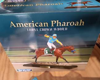 Breyer "American Pharoah, Triple Crown Winner" new in box